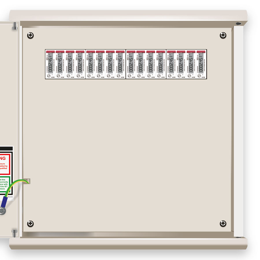 UE-32 Enclosure With 16x A-45 Meters