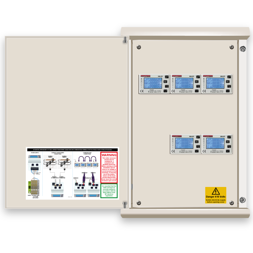 Multibox-MA-10 With 5x MA-10 Meters
